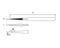 IDEAL-TEK - Tweezers with plastic replaceable tips(CF)