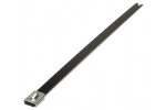 Coated stainless steel cable ties