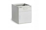 Light steel cabinet LMC WB/TP ESD with 1 door + 1 drawer