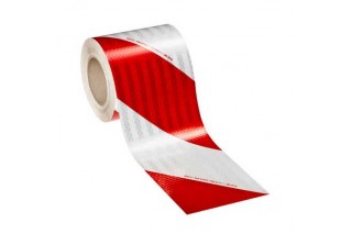 3M - High Intensity Prismatic retroreflective tape white/Red