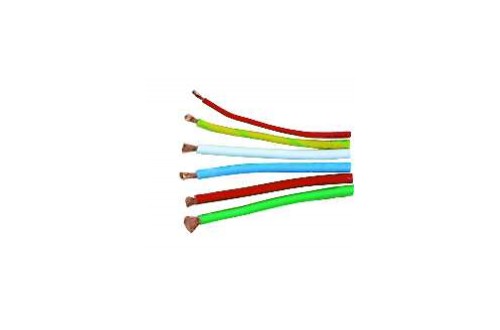 ELECTRO PJP - PVC CABLE SECTION 0,50mm2 (130 BLADES x 0.07) 100m SPOOL GREEN