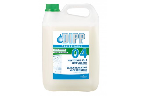 DIPP - NETTOYANT SOLS SURPUISSANT PARFUME 5L - PROFESSIONAL USE ONLY