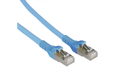  - PATCH CABLE CAT6A 10G 26AWG 1,0M BLUE