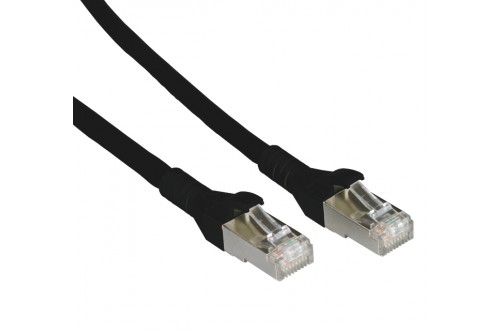 METZ CONNECT - Patch cable Cat 6A 10G AWG26 black
