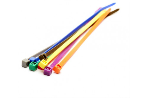  - 580x13mm BLUE CABLE TIES  x100
