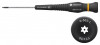 TORX-SCREWDRIVER T7 WITH BORE-HOLE DISSIPATIVE HANDLE