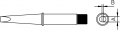 CT6E7 SOLDERING TIP 7,0MM