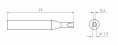 SOLDERING TIP RTM 013 S  (RT3)