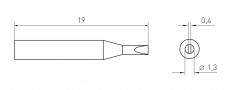 STIFT RTM 013 S  (RT3)