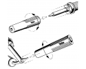 WELLER - Reinigingswerktuig kit voor mondstukken WXDP/WXDV/DSX 120