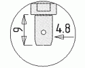 ELECTRO PJP - VEILIGHEIDSSTEKKER 2mm ROOD 228-2-C-R