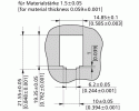 METZ CONNECT - CAT 6A modul 180° prise femelle RJ45