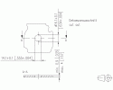 METZ CONNECT - Adaptateur M12 type X vers RJ45 coudé