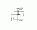 METZ CONNECT - HEADER TYPE 374, 2 POLES, PAS 2,50mm