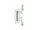 METZ CONNECT - HEADER TYPE 417, 3 POLES, STEP 5,00mm