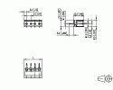 METZ CONNECT - HEADER TYPE 20, 4 POLES, STEP 5,00mm