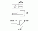 Weller EREM - Pince de préformage pour flat packs 800-13 C