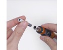 BERNSTEIN - Mini torque screwdriver hex 6,35mm / 1/4" with 4mm hex adapter