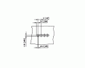 METZ CONNECT - HEADER TYPE 27, 20 POLES, STEP 5,00mm