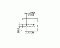 METZ CONNECT - HEADER TYPE 220, 4 POLES, STEP 5,08mm