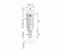 ELECTRO PJP - Douille de sécurité 4mm (écrou)