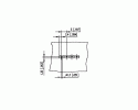 METZ CONNECT - HEADER TYPE 17, 13 POLES, STEP 5,00mm