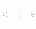 WELLER - Soldering tip XH B