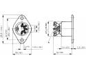 PREH - Frame for conventional cabling