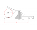 ELECTRO PJP - OLIFANT MET 4MM BUS  ZWART 5066-IEC