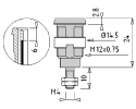 ELECTRO PJP - Safety socket 4mm (nut)