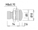 ELECTRO PJP - Salient led socket 5mm