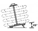 ITECO - CAROUSEL - ASSEMBLING KIT, 3 FLOORS WITHOUT BINS