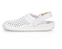 ABEBA - Rubber ESD clogs white