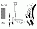 Weller EREM - Extractietang DIL 7,62x20mm 505C