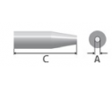 WELLER - Tips LT rounded form