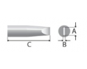 WELLER - Tip RTW chisel form 45°