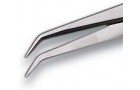 Pointed tips bent tweezers