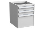 Drawer unit ESD 45/56-10 fitted with 3 drawers