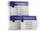 Chiffon de nettoyage pour écran, humide/sèche, double sachet