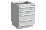 ESD 45/56-2 drawer unit on 4-drawer, plinth