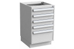 ESD 45/66-5 drawer unit on 5-drawer, plinth