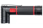 Flashlight with LED, laser and UV light