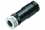 M12-A, connecteur duo, verrouillage métallique, pince à visser