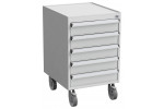 Drawer unit ESD 45/56 with castors