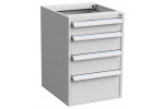 Drawer unit ESD 45/66-3 fixed 4 drawers