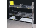 Wire shelving