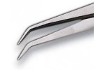 Pointed tips bent tweezers