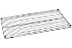 Super erecta wire shelf, chrome