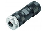 M12-S, schroefklem, voeding