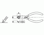 Pince coupante micro pointe 15D